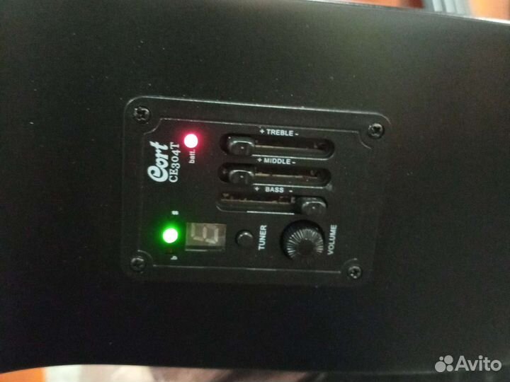 Гитара Электроакустика Cort AF510 BKS Индонезия