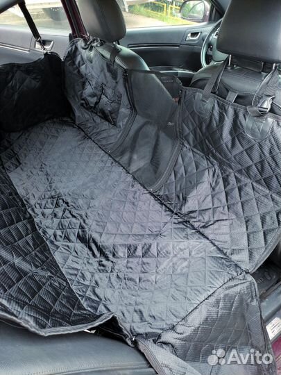 Автогамак чехол для перевозки собак Люкс