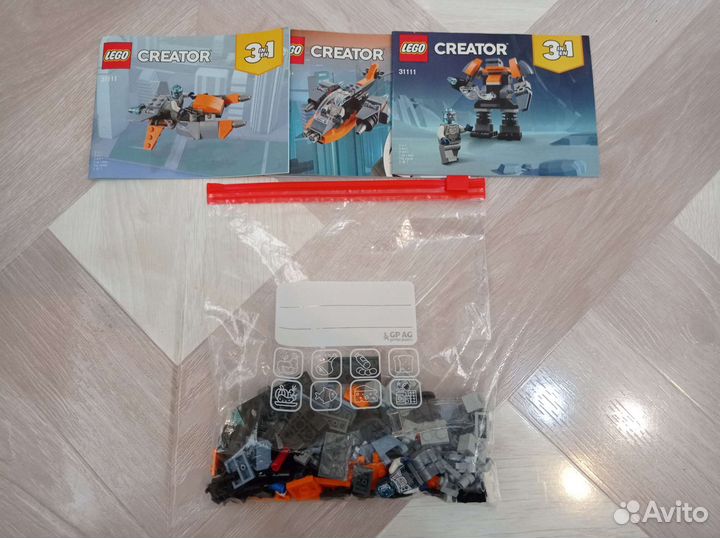 Lego creator 3 в 1 много наборов