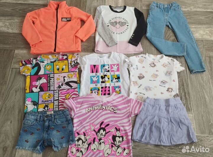 Вещи пакетом на девочку