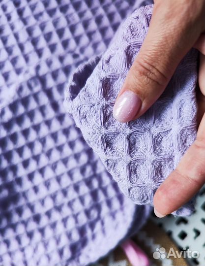 Вафельное полотенце