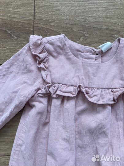Платье для девочки hm zara 80-86