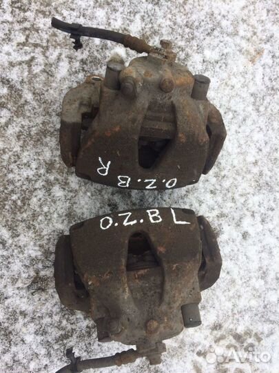 Суппорт передний левый правый опель зафира Б