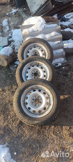 Tunga nordway 175/65R14 3 колеса