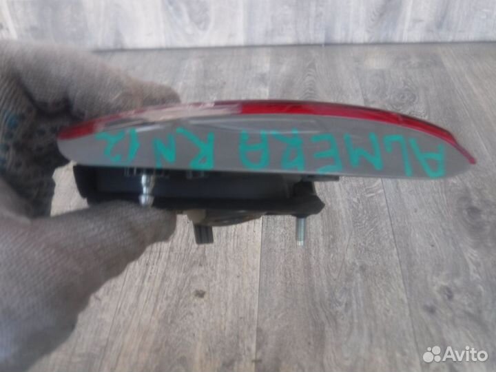 Фонарь правый внутренний №12 Nissan Almera G15