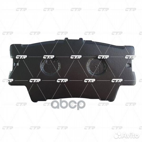 Колодки тормозные дисковые зад GK1064 CTR