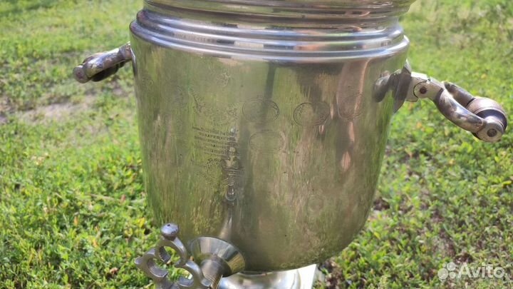 Самовар на дровах старинный