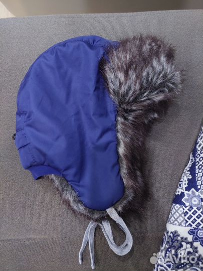 Шапка ушанка детская зимняя