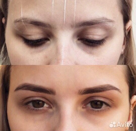 Оформление бровей