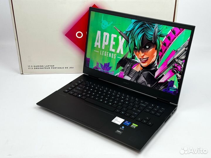 17.3 Игровой HP Omen RTX 3080 Ti 16GB / I7-12800HX