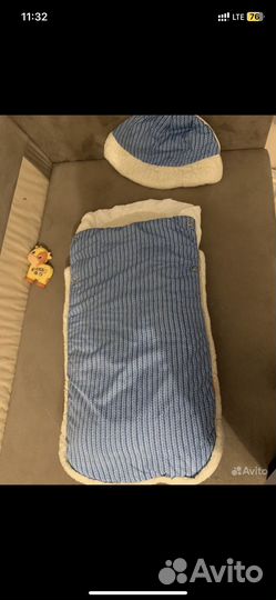 Конверт одеяло для мальчика