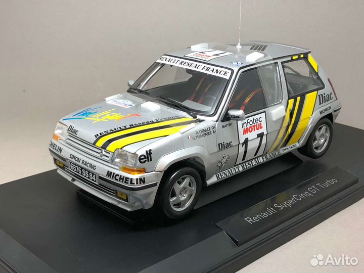 Renault Super Cinq 1989 Norev 1:18