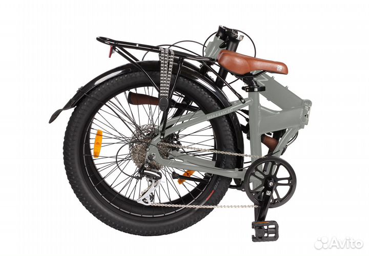 Cкладной велосипед Shulz Easy Fat светло-серый