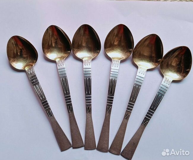 Ложки чайные мельхиор СССР
