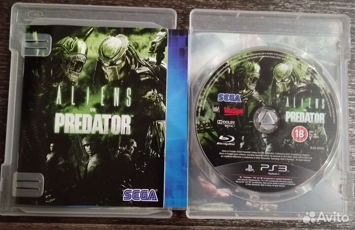 Aliens vs Predator Диск для PS3