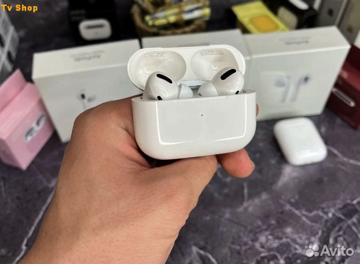 Наушники Airpods Pro / Pro 2 / 3 / 2 (Гарантия+Чех