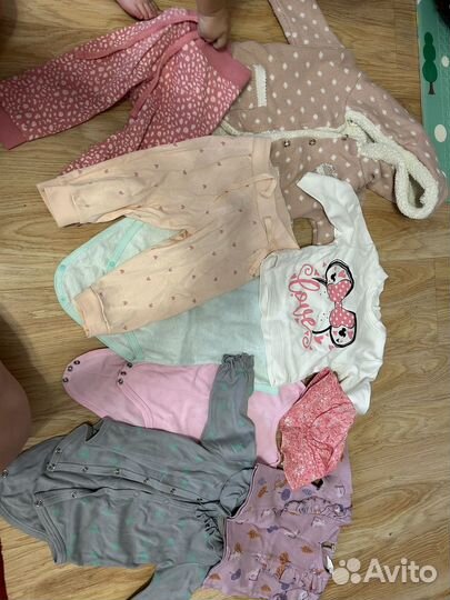 Пакет вещей на девочку 52-80