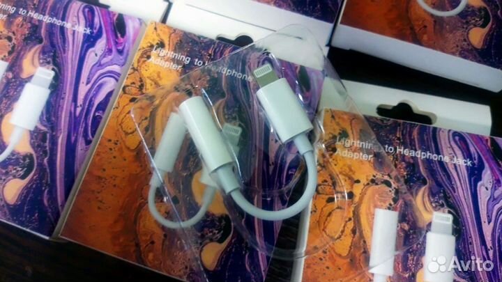 Переходник lighting to Jack adapter через Bluetoot