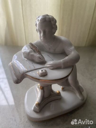 Статуэтка Пушкин антиквариат лфз
