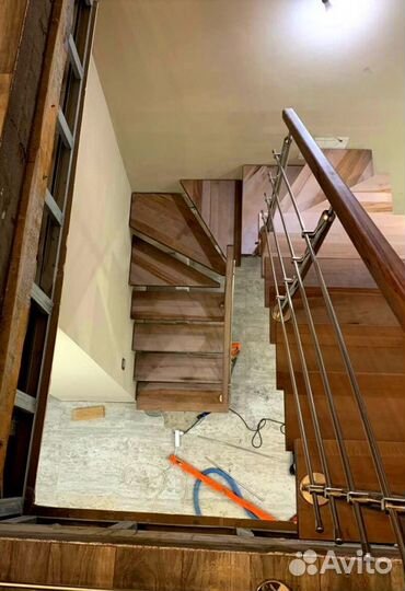 Лестницы на металлокаркасе