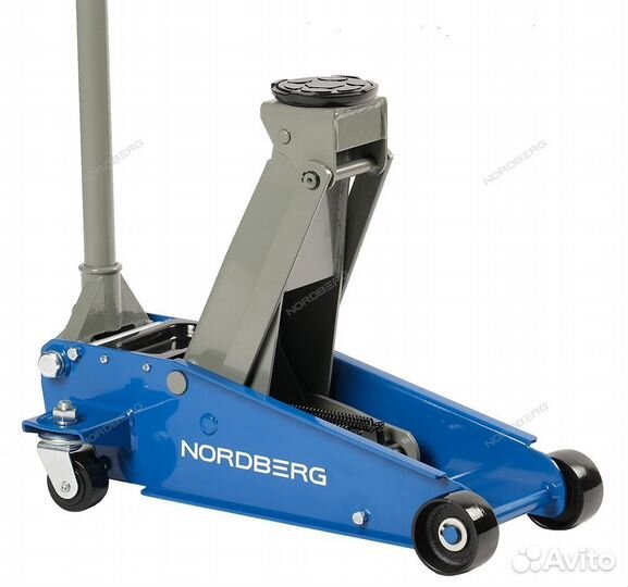 Домкрат подкатной 3 тонны 120-450мм N32030