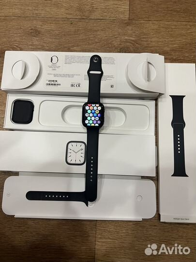 Часы apple watch 7 45 mm Ростест