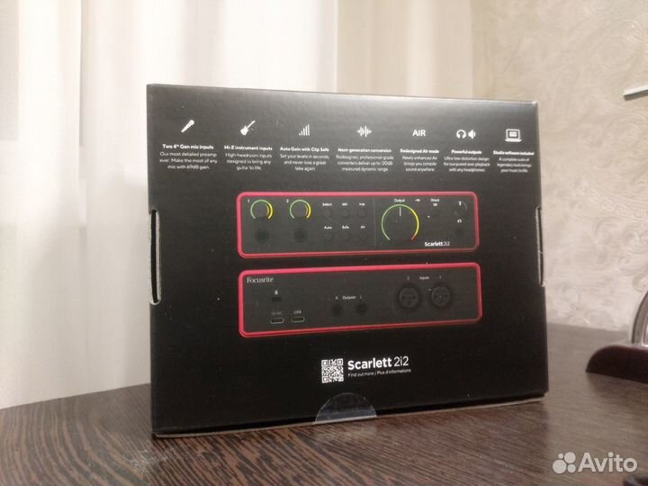 Новая Focusrite Scarlett 2i2 4th Gen