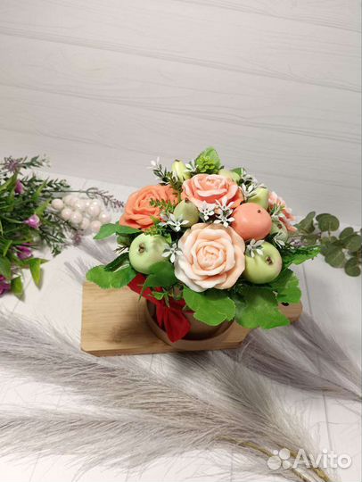 Мыльные букеты