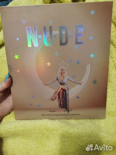 Палетка теней, тени, яркая, много цветов