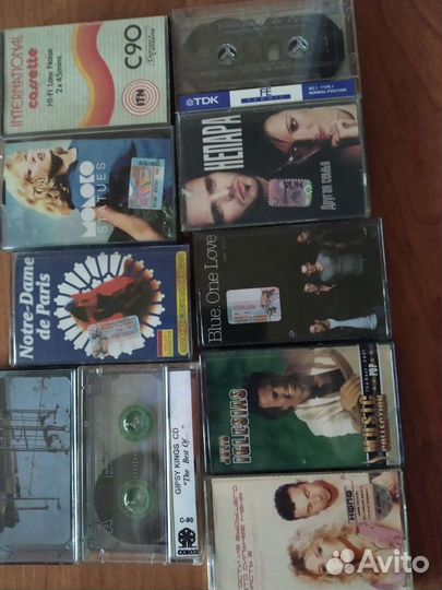 Кассеты. Хиты 90-х - 2000 гг