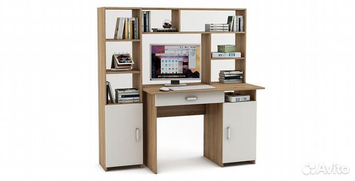 Уголок школьника «Лайт 3Я» с надстройкой