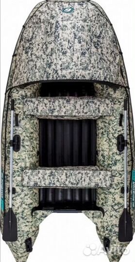 Надувная лодка камуфляж gladiator E330PRO