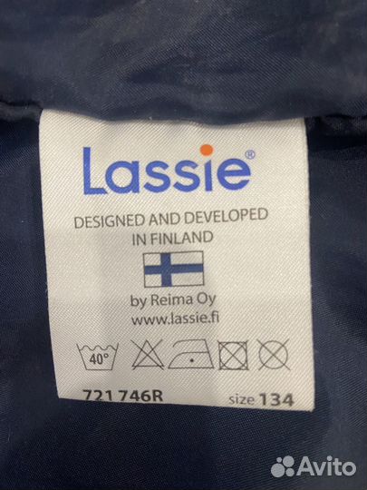 Куртка Lassie осенняя/весенняя для девочки, р 134