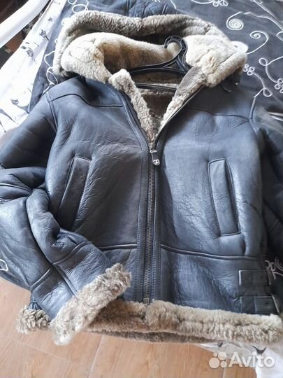 Кожаная куртка мужская