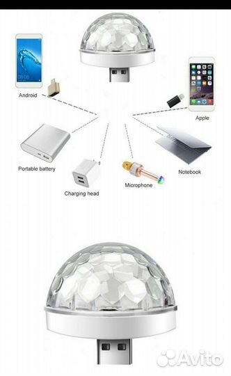 Диско шар USB. Зеленоград