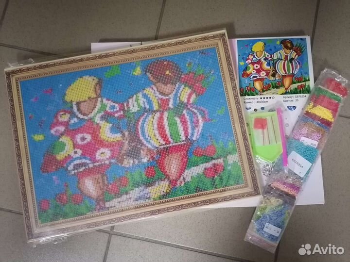 Алмазная мозаика Женщины