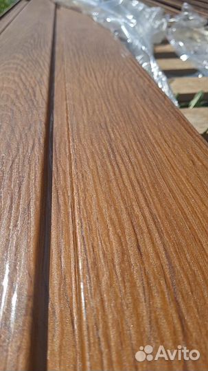 Сайдинг металлический брус