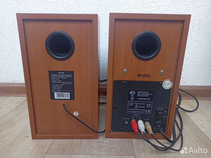 Активные акустические колонки