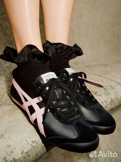 Patou Asics Onitsuka Tiger Mexico 66 Black&Pink