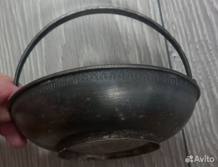 Конфетница мельхиор. СССР. Винтаж