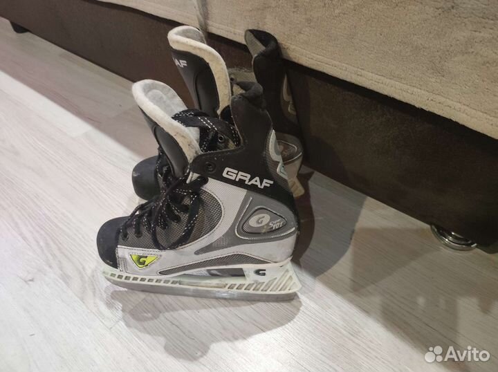 Коньки хоккейные 43