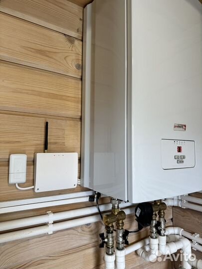 Установка автоматики Zont