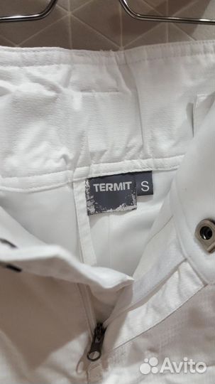 Горнолыжные брюки Termit белые размер S