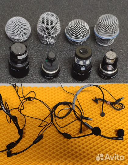 Микрофоны для Радиосистем Shure (капсюли)