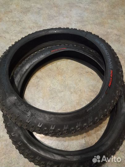 Зимние Покрышки для велосипеда (фетбайка) зимние