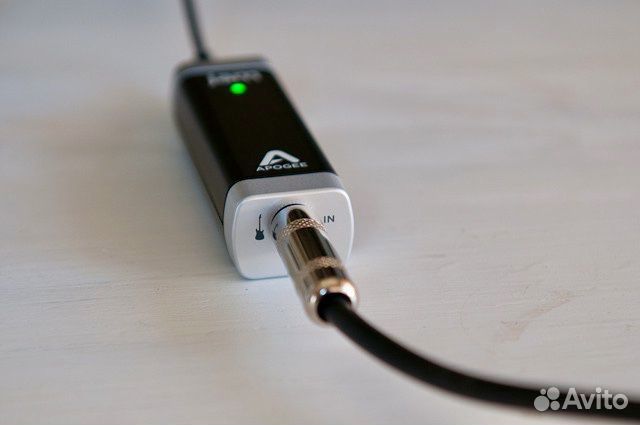 Jam Apogee studio guality guitar input