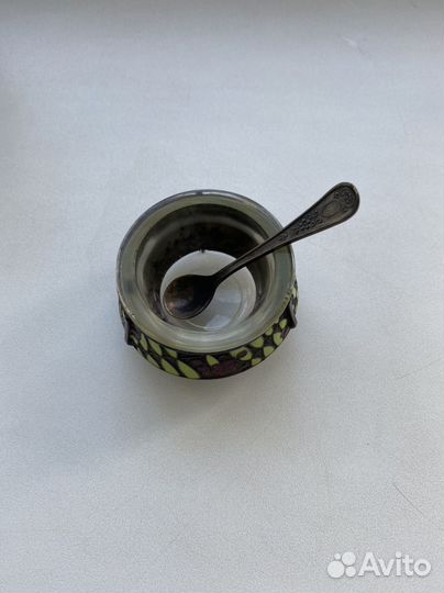 Продам солонку с ложечкой СССР