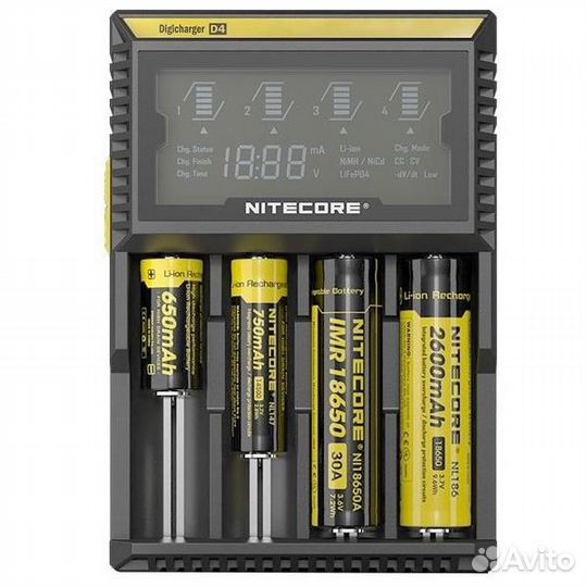 Зарядное устройство Nitecore Digicharger D4