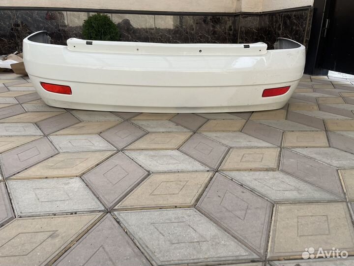 Задний бампер на приору 1