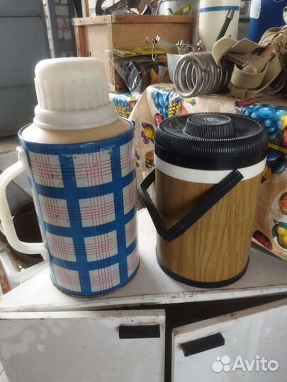 Термос с широким горлом